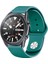 ​​​​samsung Galaxy Watch 3 41MM Kordon Silikon Spor Kordon Petrol Mavisi 1