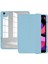 Apple iPad Pro 12.9 3. Nesil Kılıf Kalem Bölmeli Şeffaf Case A1876 A2014 A1895 A1983 Açık Mavi 2