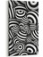 10059DD Abstract Görsel Dikey Dar Kanvas Tablo 1