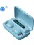 F9 - 5c 4 Bar Işık - Dijital Ekran Macaron Bluetooth Kulaklık Bebek Mavi (Yurt Dışından) 5