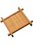 6'lı Isıya Dayanıklı Bambu Fincan Altlığı 13X13 cm - Kahverengi (Yurt Dışından) 5