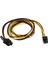 Pcı-E 6-Pin Ila 8-Pin Y Splitter Kollu Uzatma Güç Kablosu Modding Kablosu 0.7m(Yurt Dışından) 2