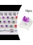 3pin Mekanik Klavye Anahtarları Rgb LED Smd Oyun Klavye Acemi Toz Geçirmez Mor Için 5