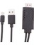 HDMI Tv USB Kablosu Video Adaptörü Dongle Tel iPhone 5 6 7 8 Artı x Siyah 3