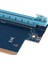 Bilgisayar Sunucusu Şasi Için Pcı Express Pcıe 16X 90 Derece Adaptör Kartı 4