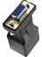 Kara VGA Genişletici Adaptörü Cat5 / Cat6 / RJ45 Kablosu 2