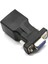 Kara VGA Genişletici Adaptörü Cat5 / Cat6 / RJ45 Kablosu 5