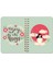 A5 Çiçek Cümbüşü Süresiz Akademik Planlayıcı Ingilizce Ajanda Sticker + Lastikli 3