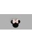 Kustomizable Name Ile Minnie Keychain Plastik Aparat 1