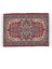 1 / 12TH Dokuma Kilim Zemin Halı Bebekler Ev Mobilya Minyatürleri Yeni Kırmızı (Yurt Dışından) 2