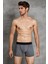1866 Erkek Modal Çizgi Desenli Normal Paça Boxer 1