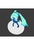 Low Poly Chibi Hatsune Miku - Vocaloid - 3D Bağlanabi̇li̇r Figure 3D Print Modeli̇ Plastik Aparat 4
