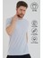 Basic Erkek Bisiklet Yaka Slim Fit Kısa Kollu T-Shirt 5