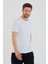 Basic Erkek Bisiklet Yaka Slim Fit Kısa Kollu T-Shirt 3