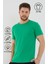 Basic Erkek Bisiklet Yaka Slim Fit Kısa Kollu T-Shirt 5