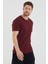 Basic Erkek Bisiklet Yaka Slim Fit Kısa Kollu T-Shirt 3