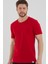 Basic Erkek Bisiklet Yaka Slim Fit Kısa Kollu T-Shirt 1