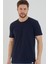 Basic Erkek Bisiklet Yaka Slim Fit Kısa Kollu T-Shirt 1