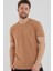 Basic Erkek Bisiklet Yaka Slim Fit Kısa Kollu T-Shirt 1