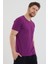 Basic Erkek Bisiklet Yaka Slim Fit Kısa Kollu T-Shirt 3