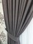 Lüks Koyu Kahverengi Blackout Keten Karartma Pilesiz Fon Perde En 500. Boy 270. 1