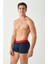Erkek Lacivert - Antrasit Melanj 2'li Boxer 80371 4