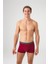 Erkek Bordo - Antrasit Melanj 2'li Boxer 80354 2