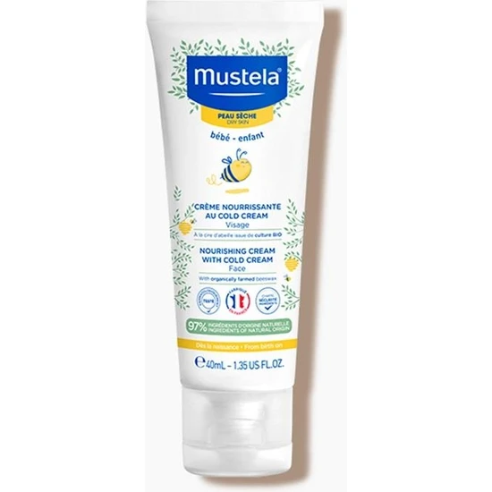 Mustela Cold Cream Nutri-Protective 40 ml - Koruyucu Bakım Kremi