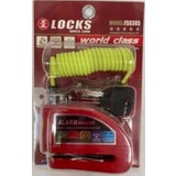 Espada World Class Locks 110 Db Kırmızı Alarmlı Disk Kilidi