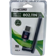 Concord W-2 300 Mbps 802.11N Wifi Kablosuz USB Nano Wireless Adaptör