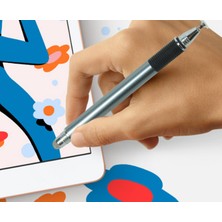 JunChang Ipad Tablet Telefonlar Için 2'si 1 Arada Iki Yönlü Kapasitif Stylus Öğrenme Makinesi (Yurt Dışından)