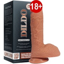 Astarte Dildo Series Buru 22 cm Çift Katmanlı Natural Realistik Penis GG1-R518