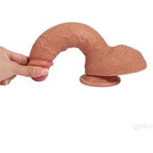 Astarte Dildo Series Buru 22 cm Gerçek Ten Dokusu Kemerli Strapon Penis