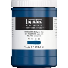 Liquitex Professional Heavy Body Akrilik Boya 946 ml Ftalosiyanin Mavi Yeşil Gölge 316 S1