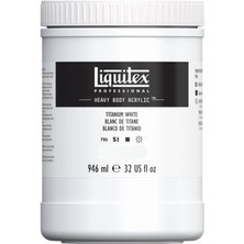 Liquitex Professional Heavy Body Akrilik Boya 946 ml Titanium Beyaz 432 S1