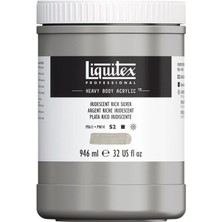 Liquitex Professional Heavy Body Akrilik Boya 946 ml Iridescent Rich Silver 239 S2