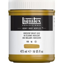 Liquitex Professional Heavy Body Akrilik Boya 473 ml Iridescent Bright Gold 234 S2