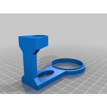 Aldım Geldi Yakınlık Sensörü Kossel Eflativ Üzerinde Kalın Elmas Hotend V2 50MM Plastik Aparat