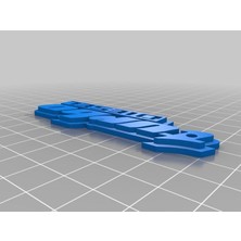 Aldım Geldi Vw Turbo Dizel Anahtarlık Plastik Aparat