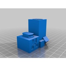 Aldım Geldi Depolama Alanı ve Kilitleme Kafası Ile Minecraft Sarmaşık Plastik Aparat