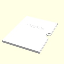 Aldım Geldi Nugaye Kişiye Özel Üretim Kartvizitlik Kart Tutucu Sevgiliye Eşe Hediyelik Organik Plastikten