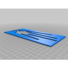 Aldım Geldi Enderman Şablon Plastik Aparat