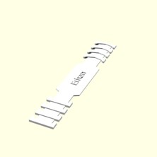 Aldım Geldi Erhan Kişiye Özel Üretim Maske Takma Aparatı Tutucu Sevgiliye Eşe Hediyelik Organik Plastikten