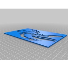 Aldım Geldi Kara Dul Şablon 6 Plastik Aparat