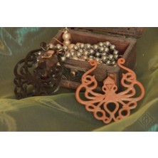 Aldım Geldi Kraken Kolyelik Mitolojik Unsur Organik Plastikten Zincir Hariç