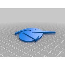 Aldım Geldi Robin Anahtarlık Plastik Aparat