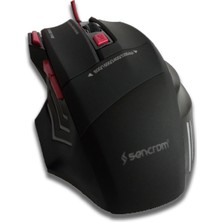 Sencrom Sm Gamex3 3200 Dpı Mouse Sihirli Işıklı Gaming Oyuncu Mouse