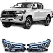 Karva Toyota Hılux 2016-2020 Icin 2021 Yeni Kasa Dönüşüm Body Kıt (Facelıft)