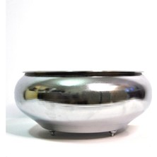 Renkli Düzen Geniş Ağızlı Lüx Orkide Saksısı