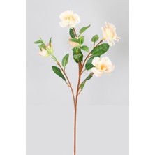 Yapay Çiçek Deposu Yapay Çiçek Tomurcuklu Lisyantus Dalı 70 cm Somon
